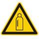 Gas Cylinder Hazard Sign Image
