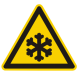 Low Temperature Hazard Sign